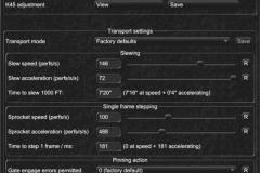 Northlight archive settings