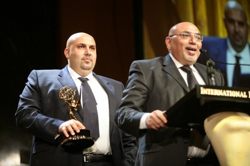 Adnan & Talal Awamleh at Emmy awards ceremony, 2008
