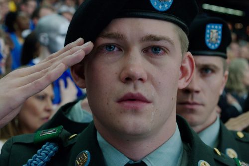 Billy Lynn (Joe Alwyn) in TriStar Pictures' BILLY LYNN'S LONG HALFTIME WALK.